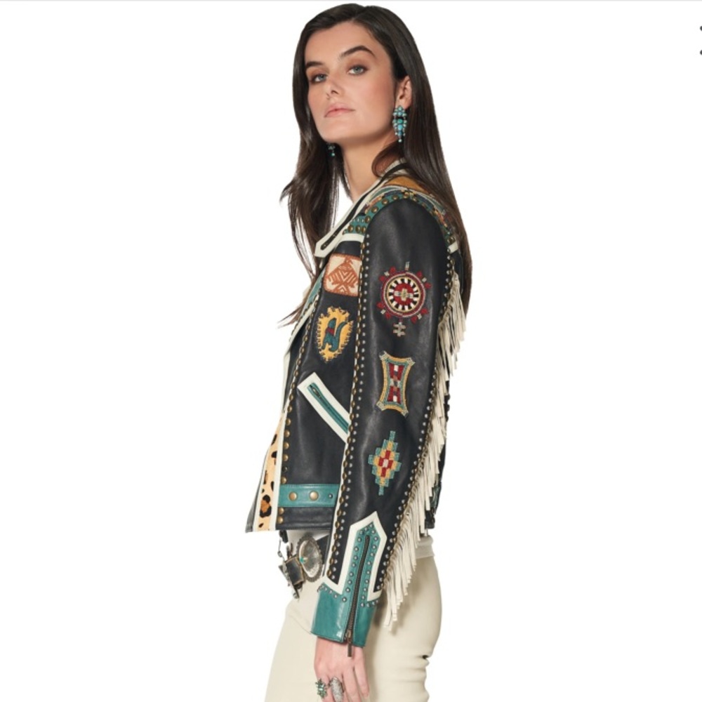 Double D Ranchwear “Cynthia” leather jacket